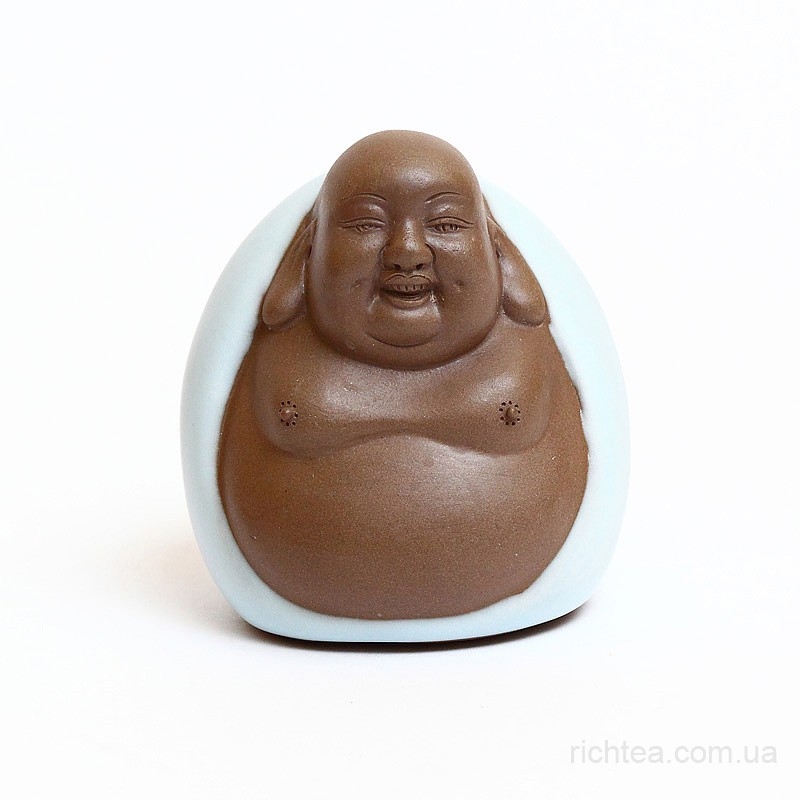 Фигурка глиняная "Смеющийся Будда"